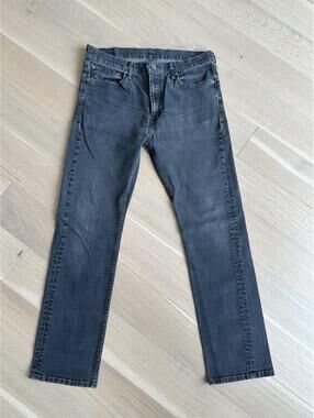 Levis 513 Grey Denim Men’s Size 36/32